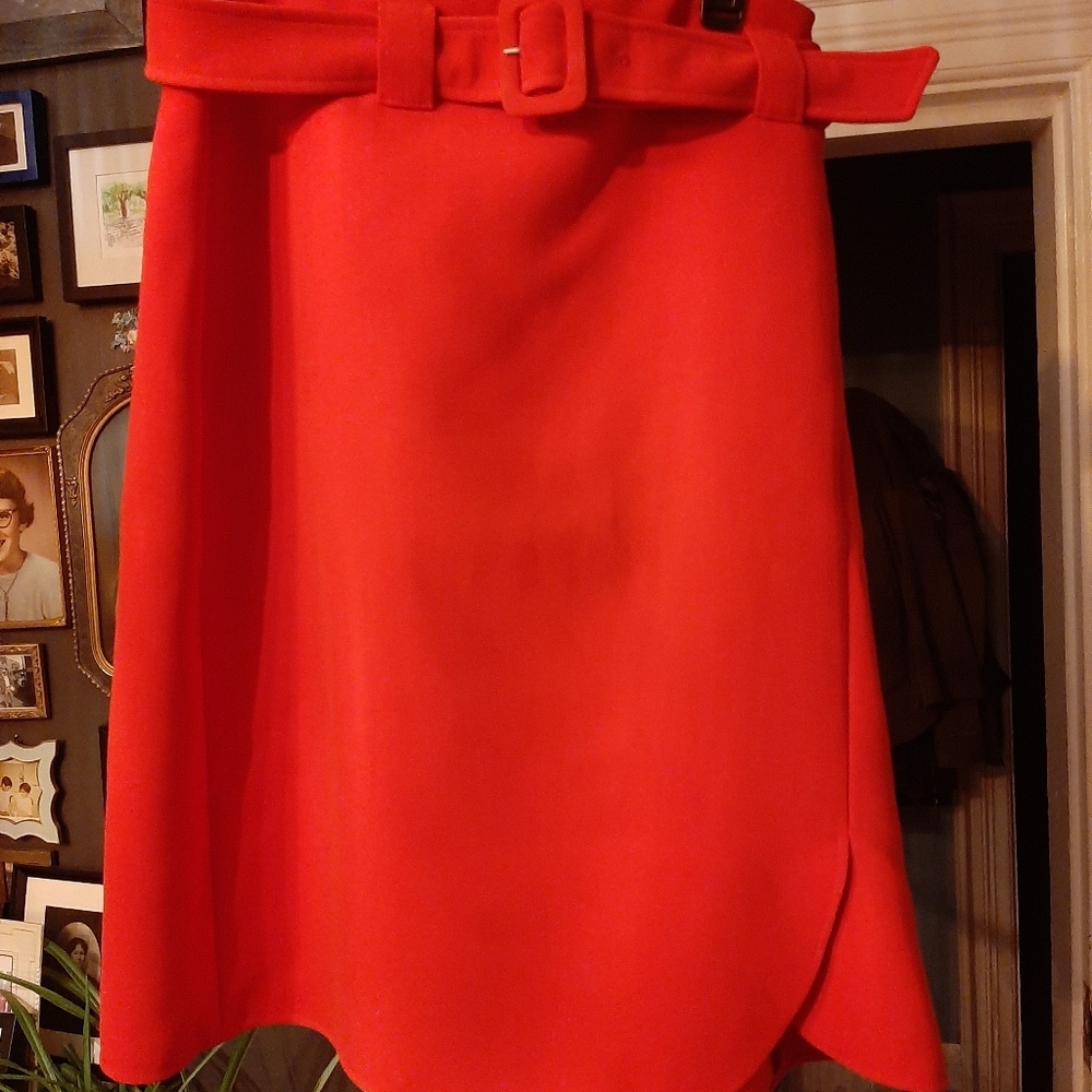 Halogen belted pencil skirt, size 16